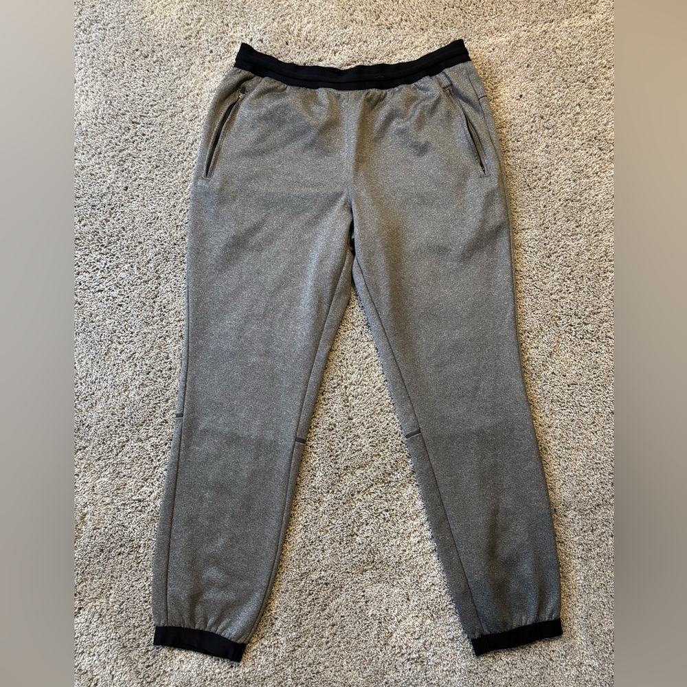 MTA Sport Men’s Fleece Athletic Jogger Sweatpants Size M Short